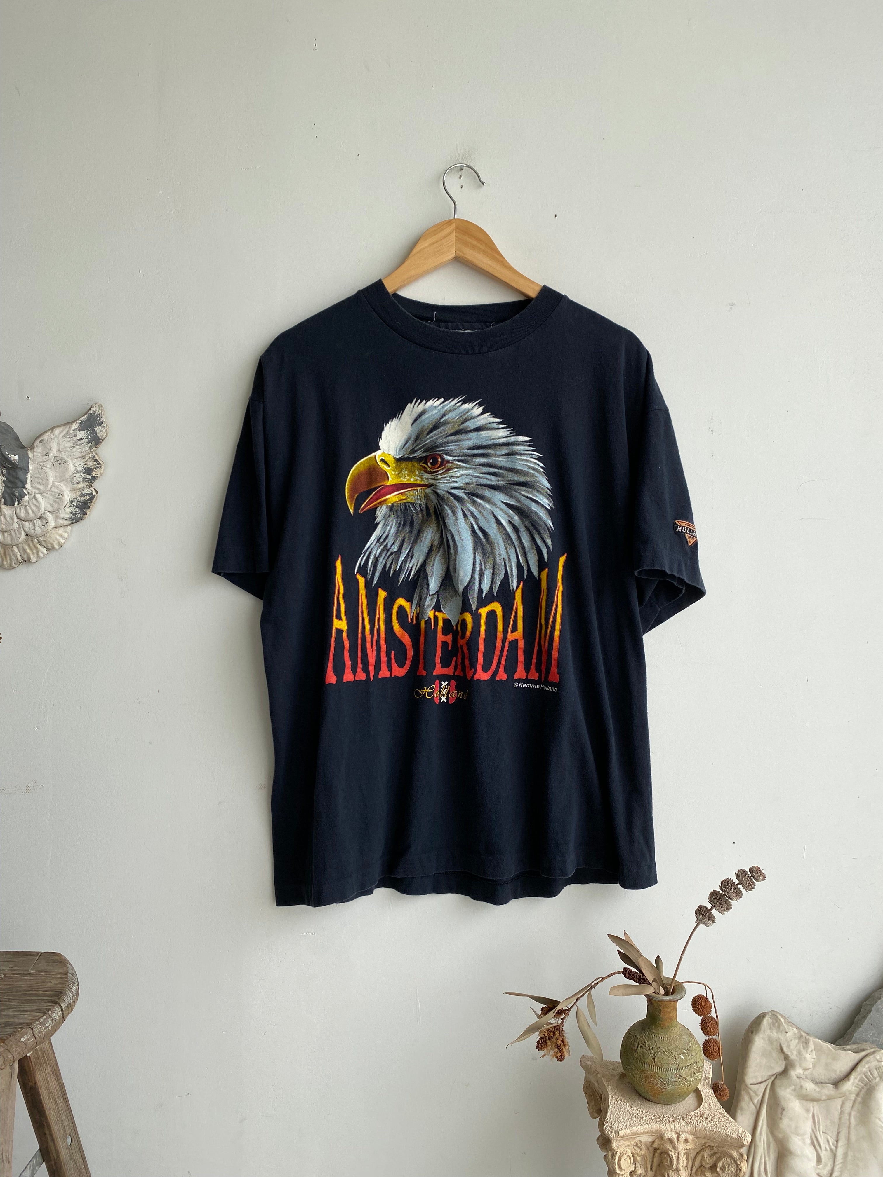 1990s Amsterdam Eagle T-Shirt (XL)