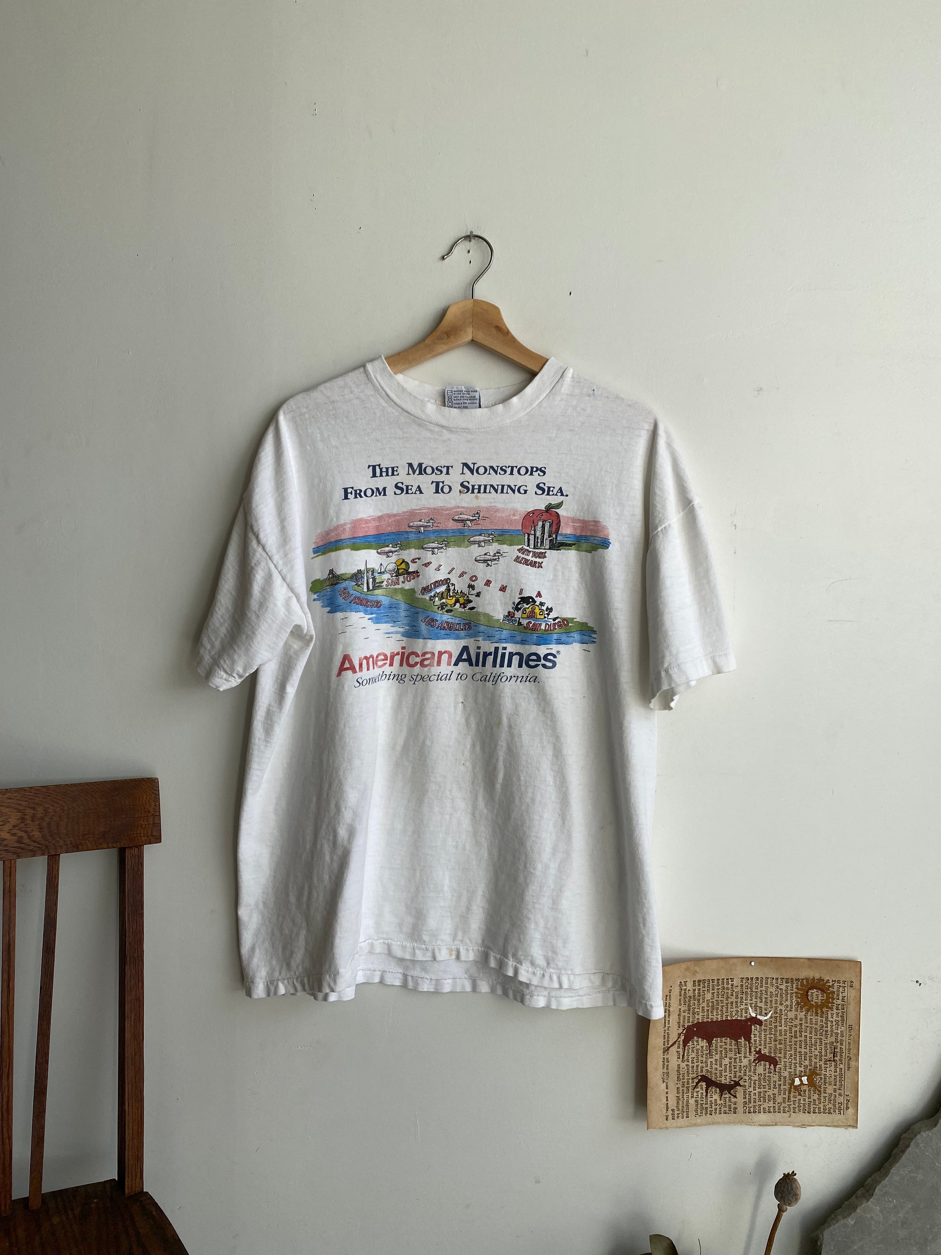 1990s American Airlines T-Shirt (L/XL)