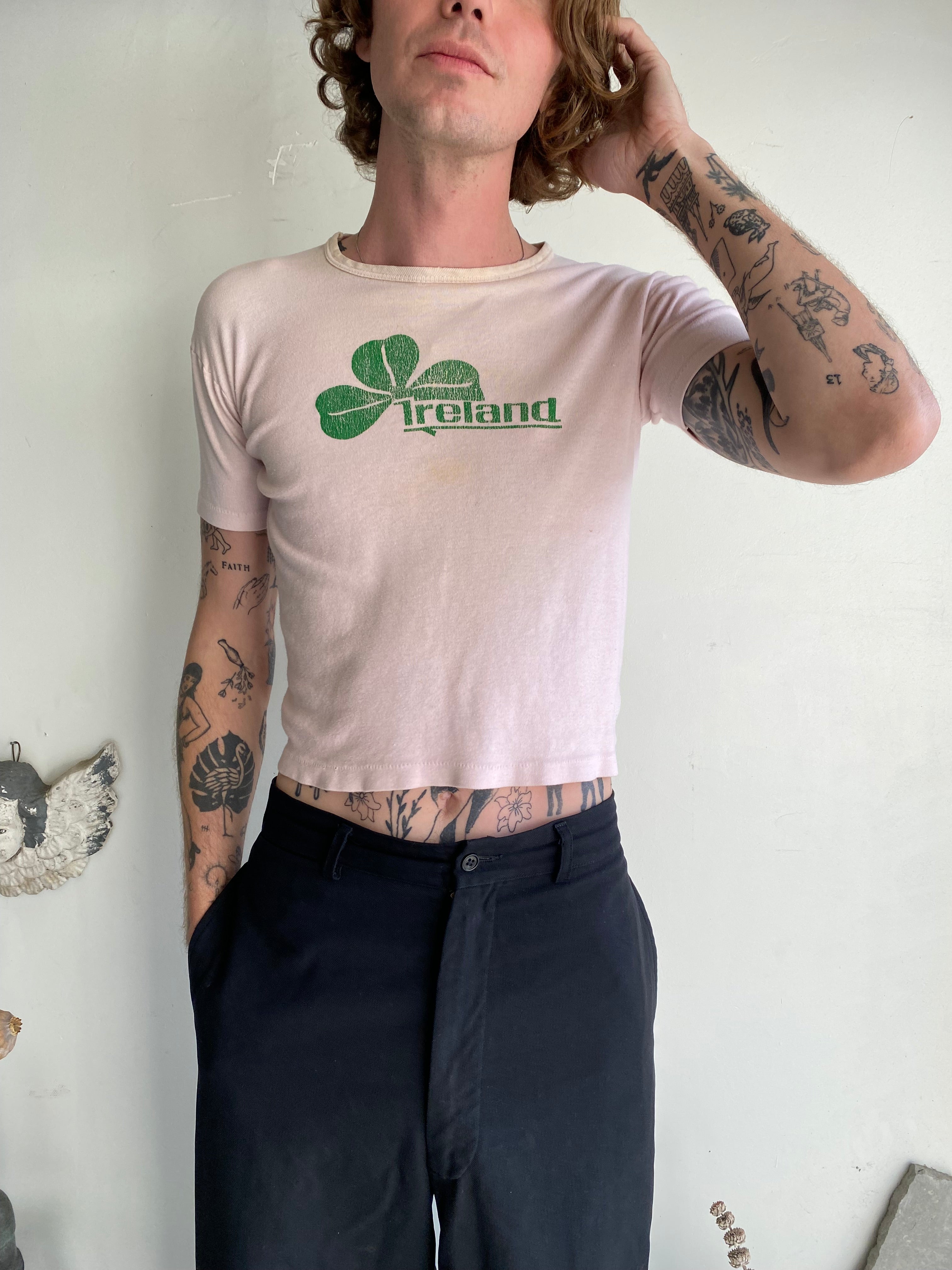 1970s Ireland Crop Top (XS)