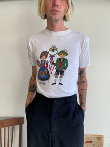 1980s European Folk T-Shirt (S/M)