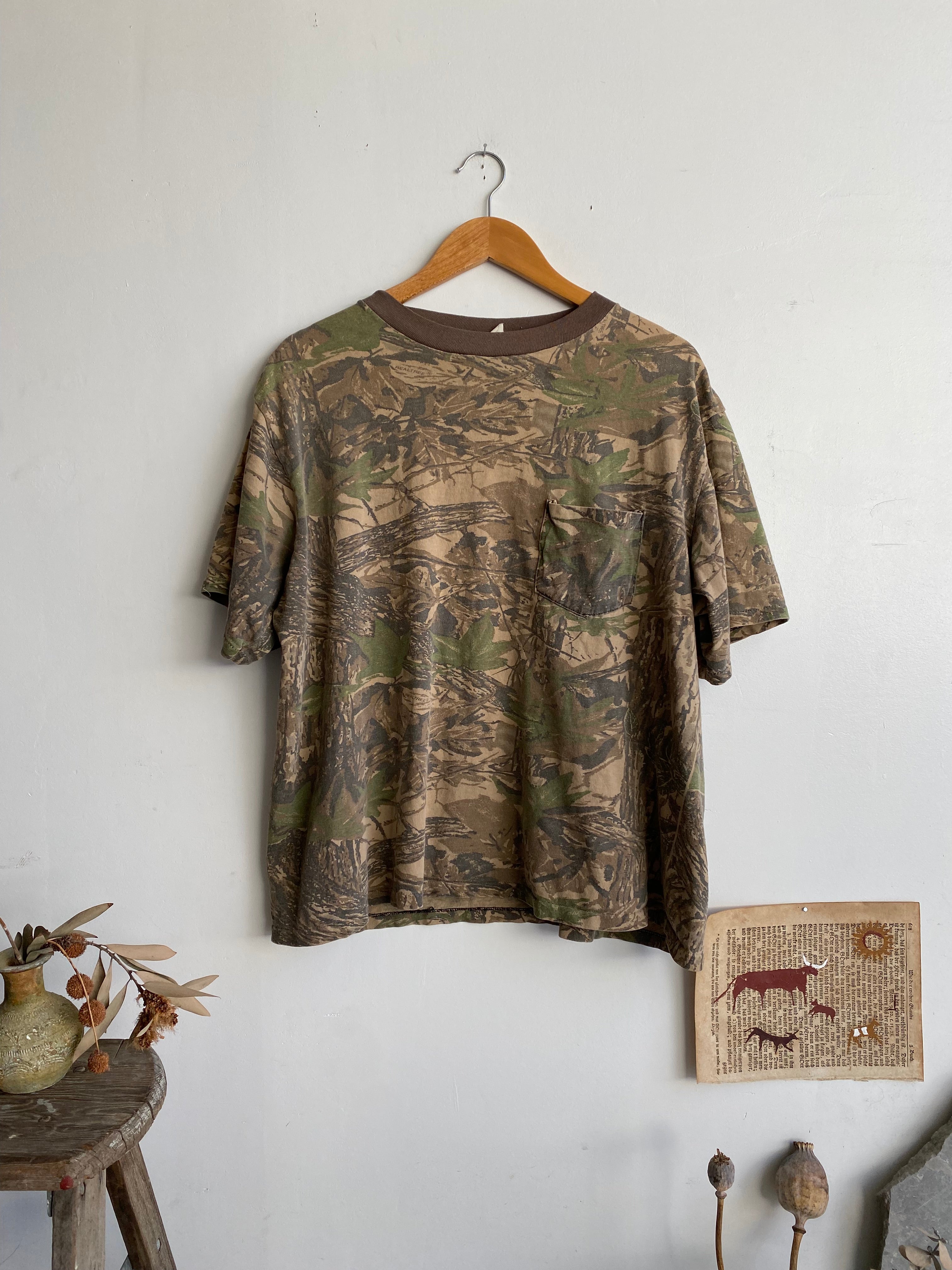 1980s Camo Shirt (Boxy M/L)