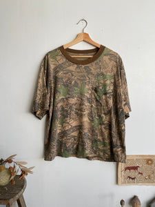 1980s Super Thin Boxy Camo Tee (M/L)