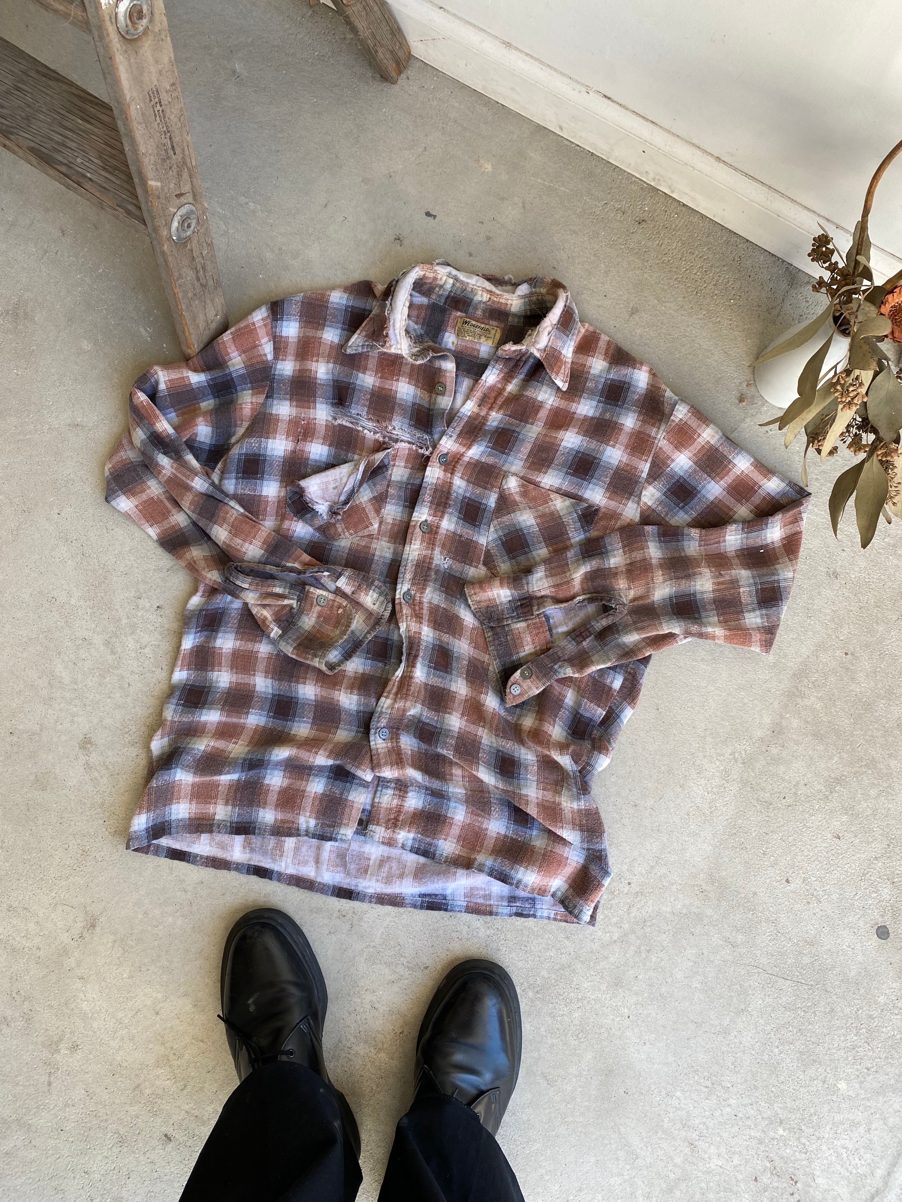 1960s Thrashed Flannel (M)