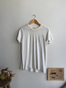 1980s Munsingwear Stained White Blank (M)