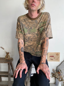 1980s Super Thin Boxy Camo Tee (M/L)