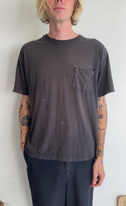 1980s Thrashed Black Pocket Blank (L)