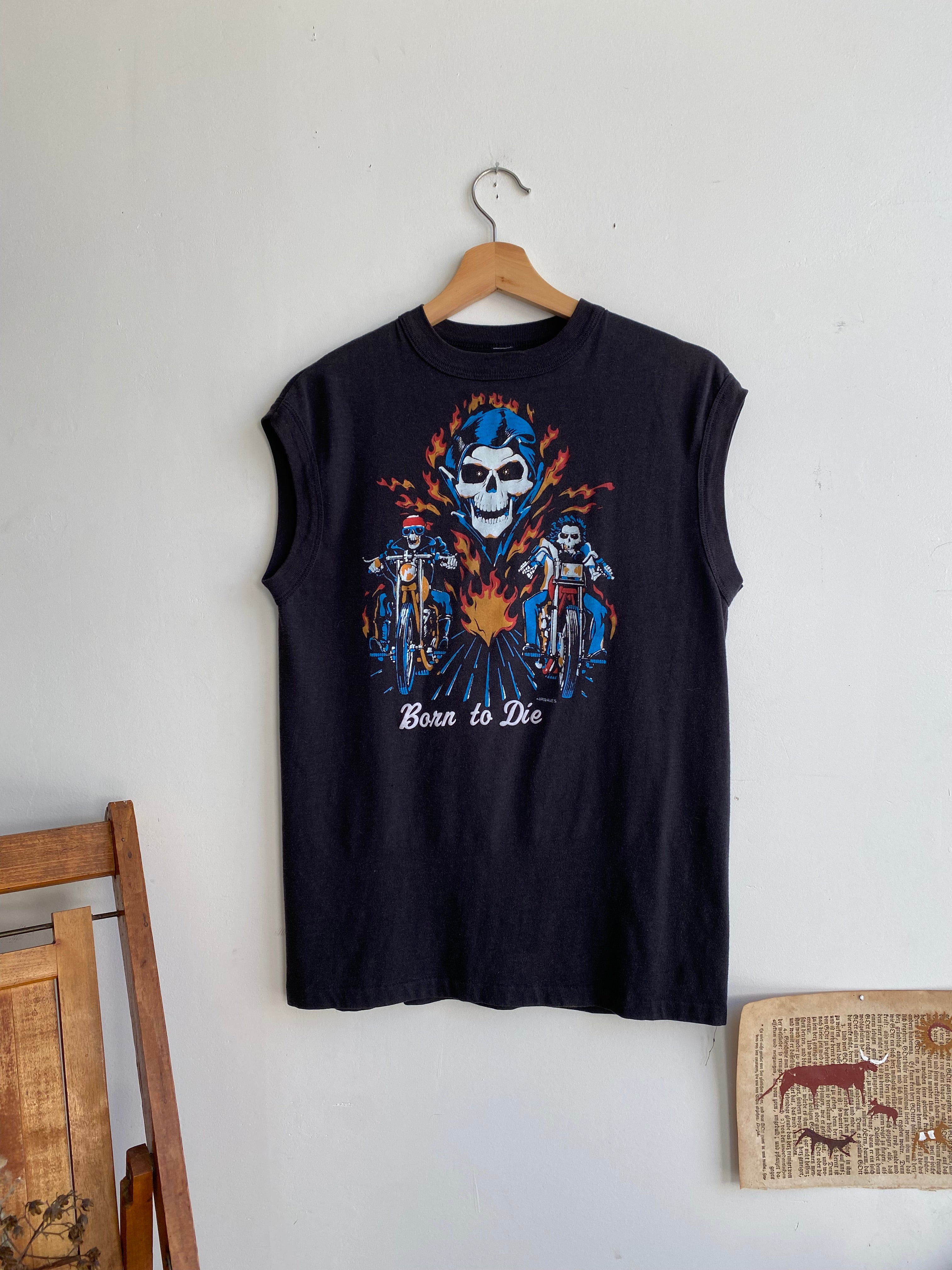 1980s Born to Die Muscle Tee (S/M)