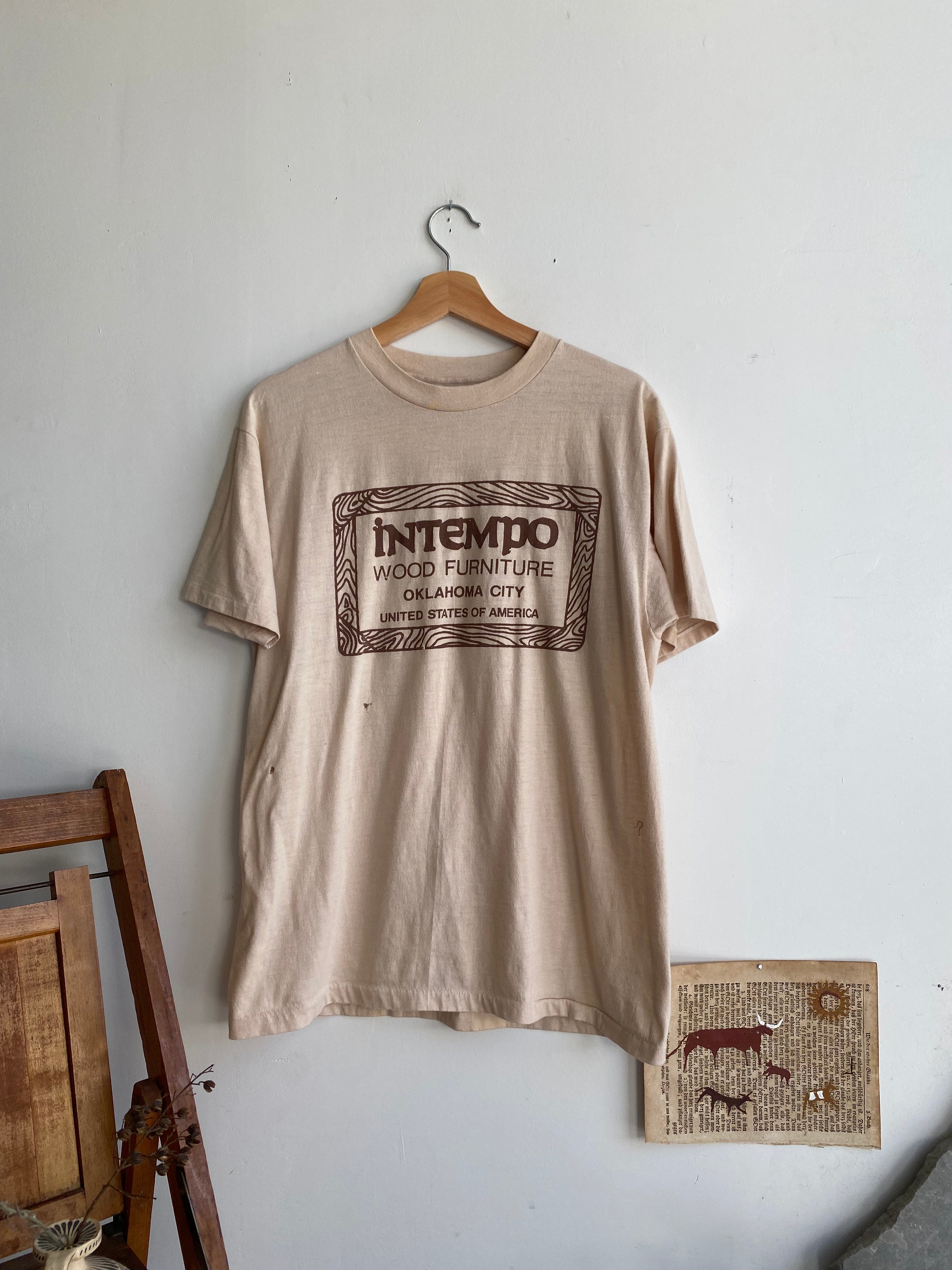 1980s Intempo Wood Furniture T-Shirt (M/L)