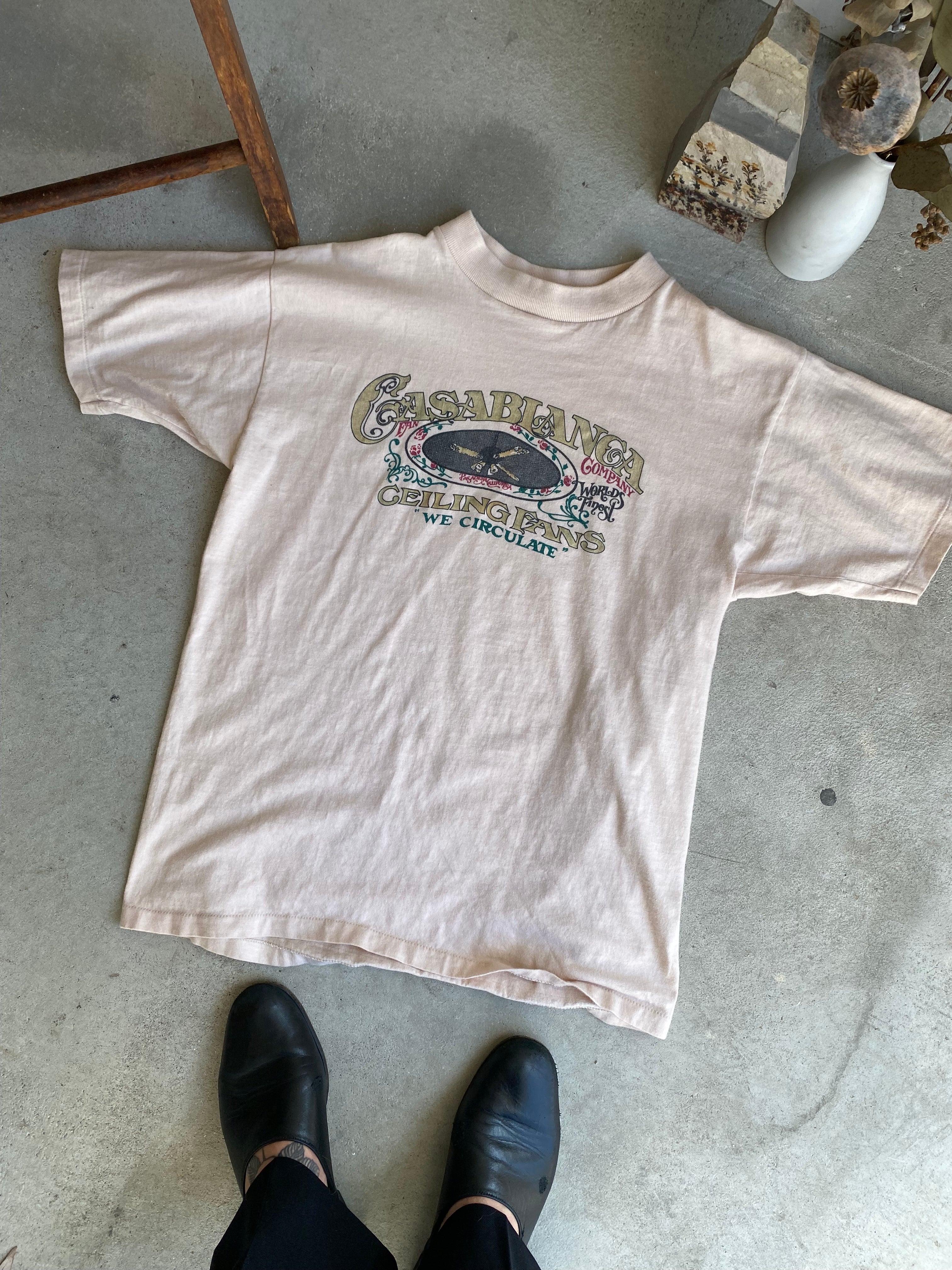 1980s Casablanca Ceiling Fans "We Circulate" Tee (M)