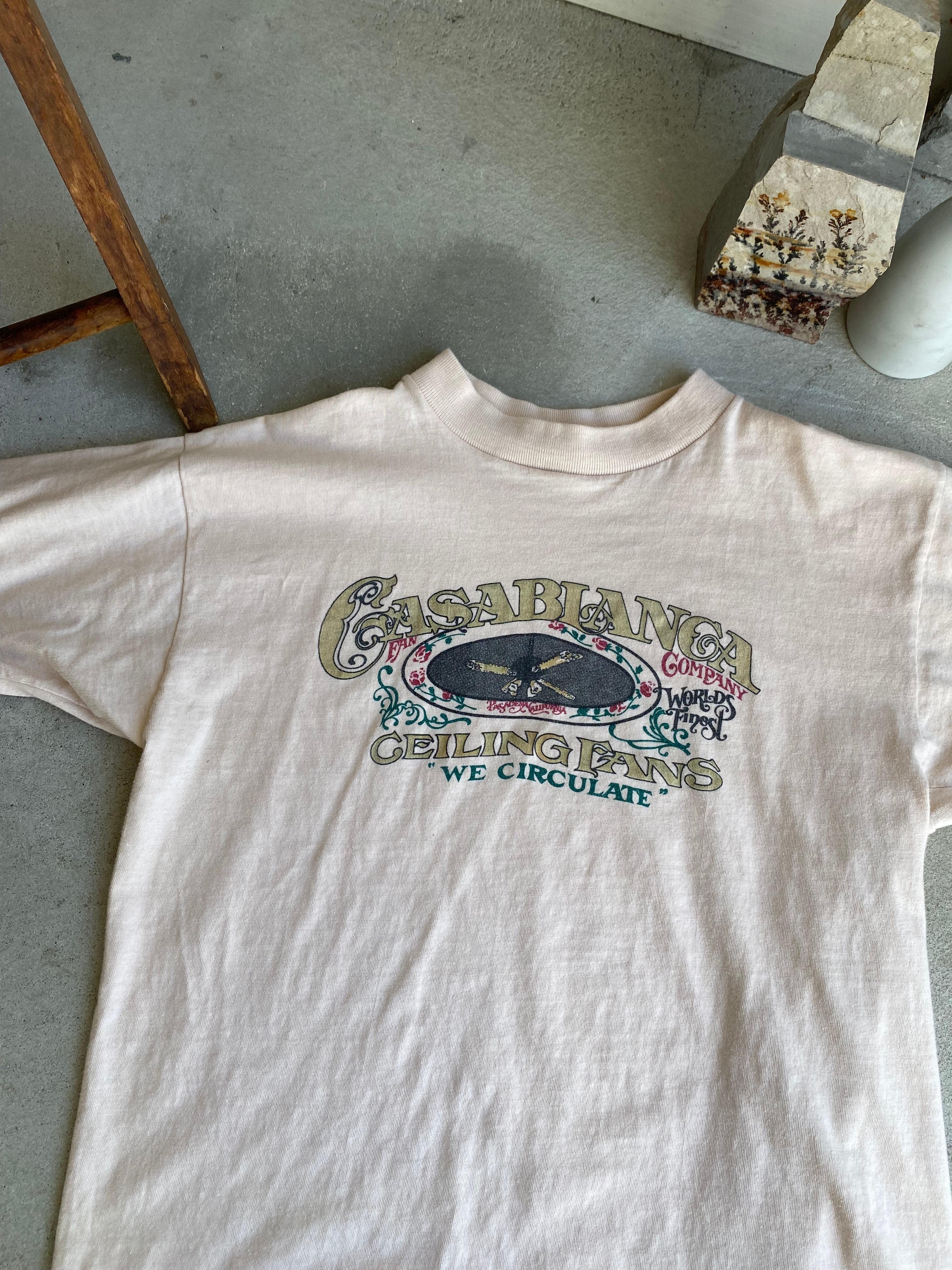 1980s Casablanca Ceiling Fans "We Circulate" Tee (M)