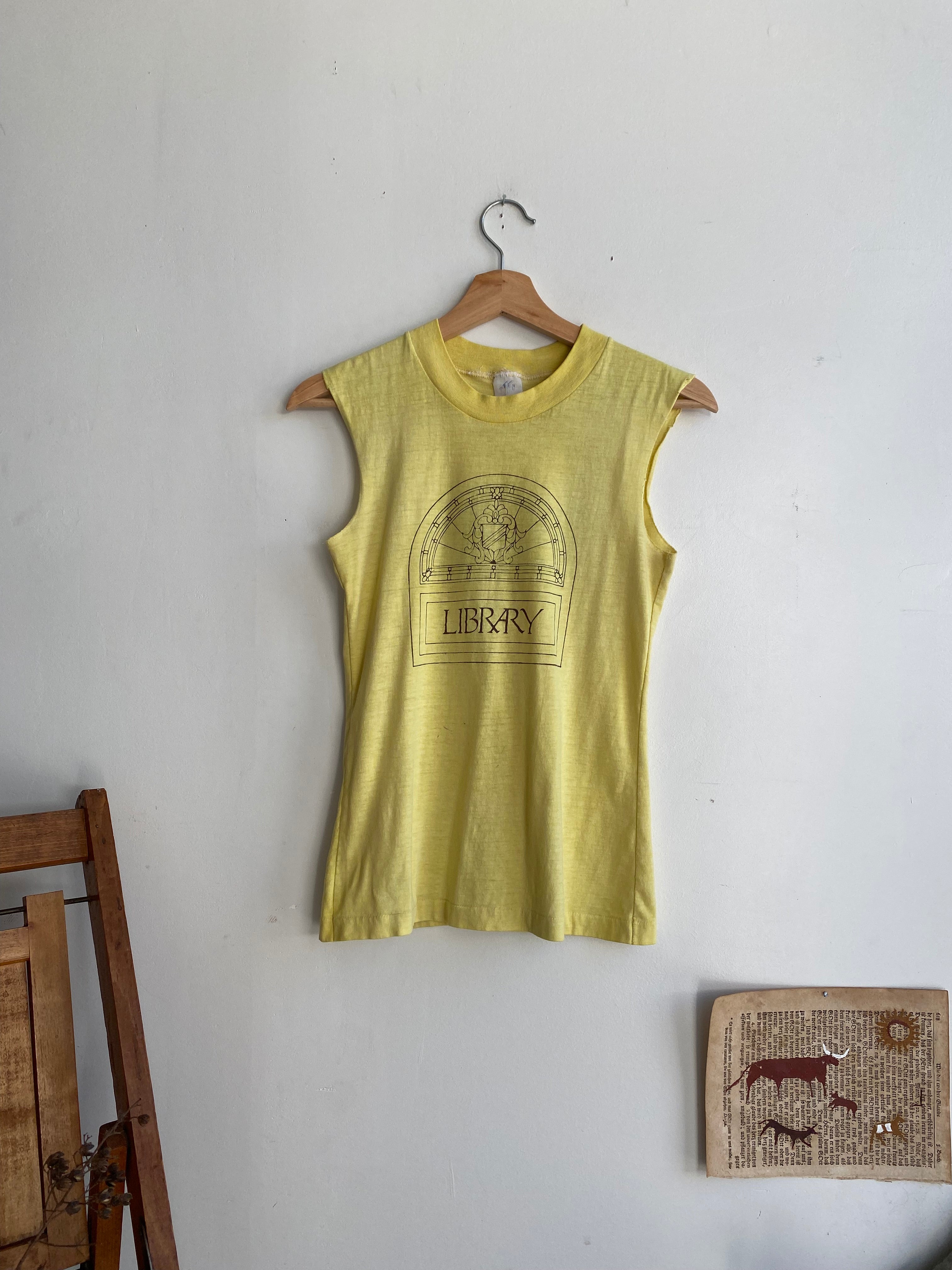 1980s Library Muscle Tee (XS)