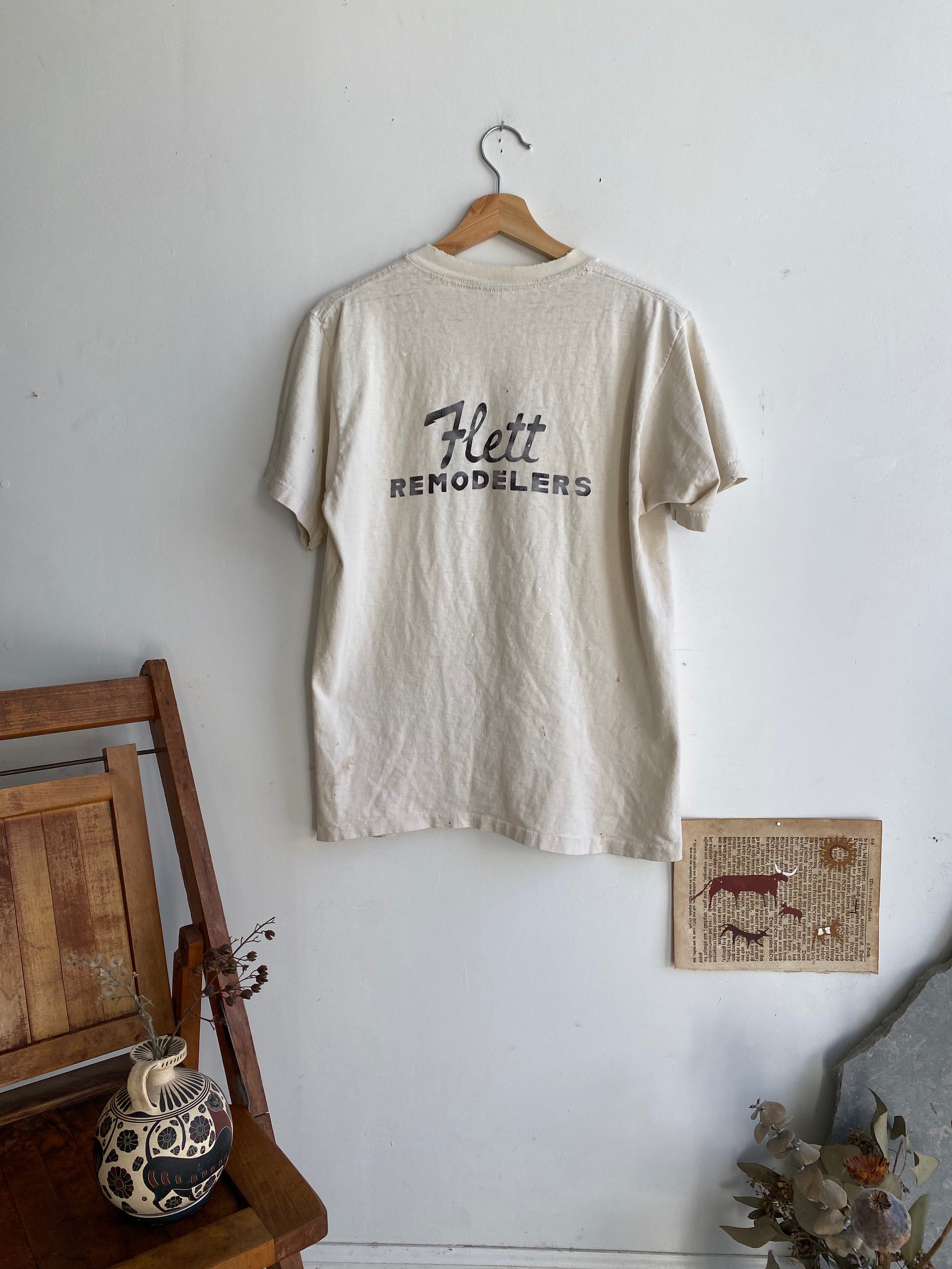 1980s Thrashed Flett Remodeling Tee (M)