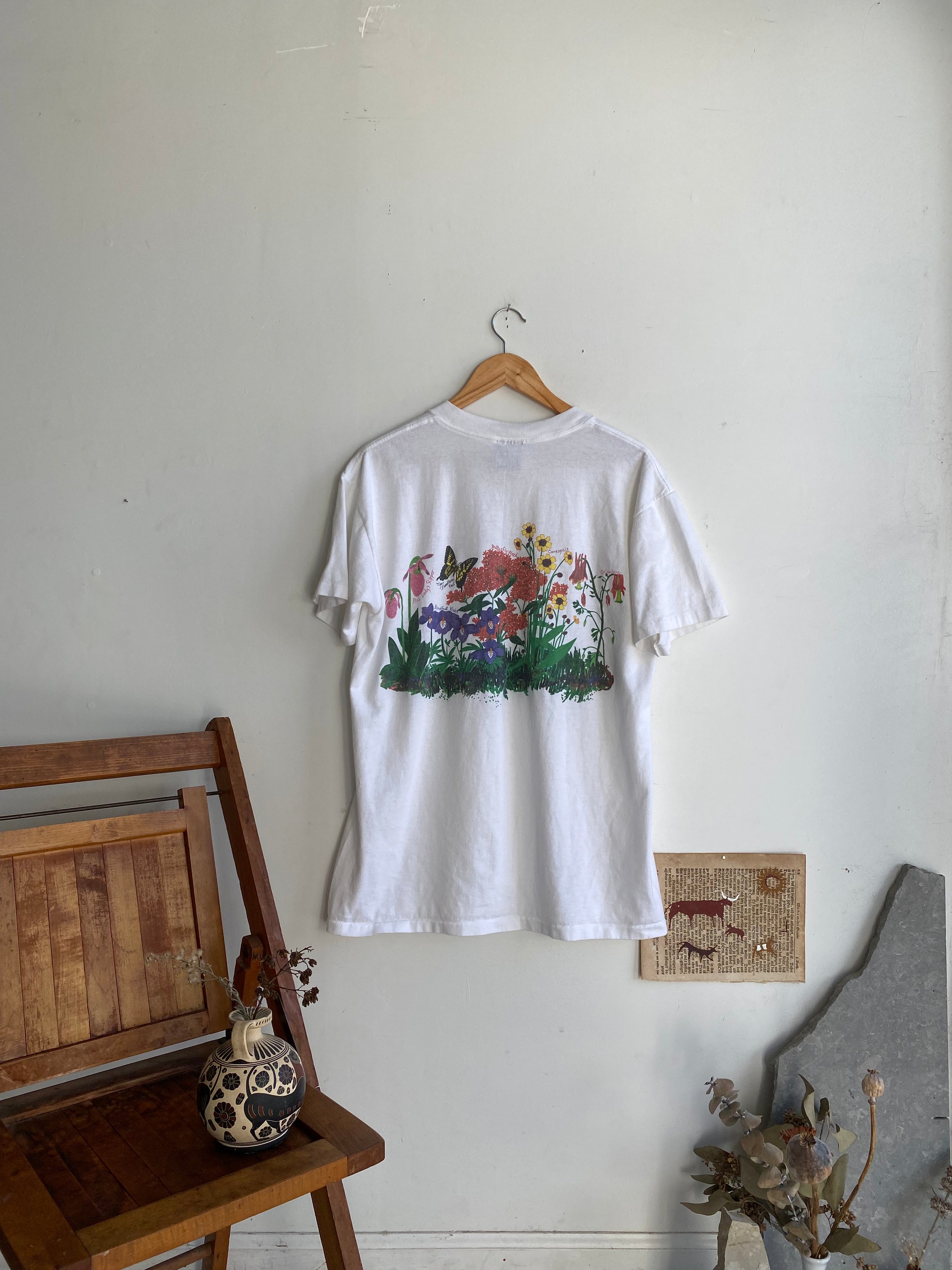 1990s Flower Patch T-Shirt (M/L)