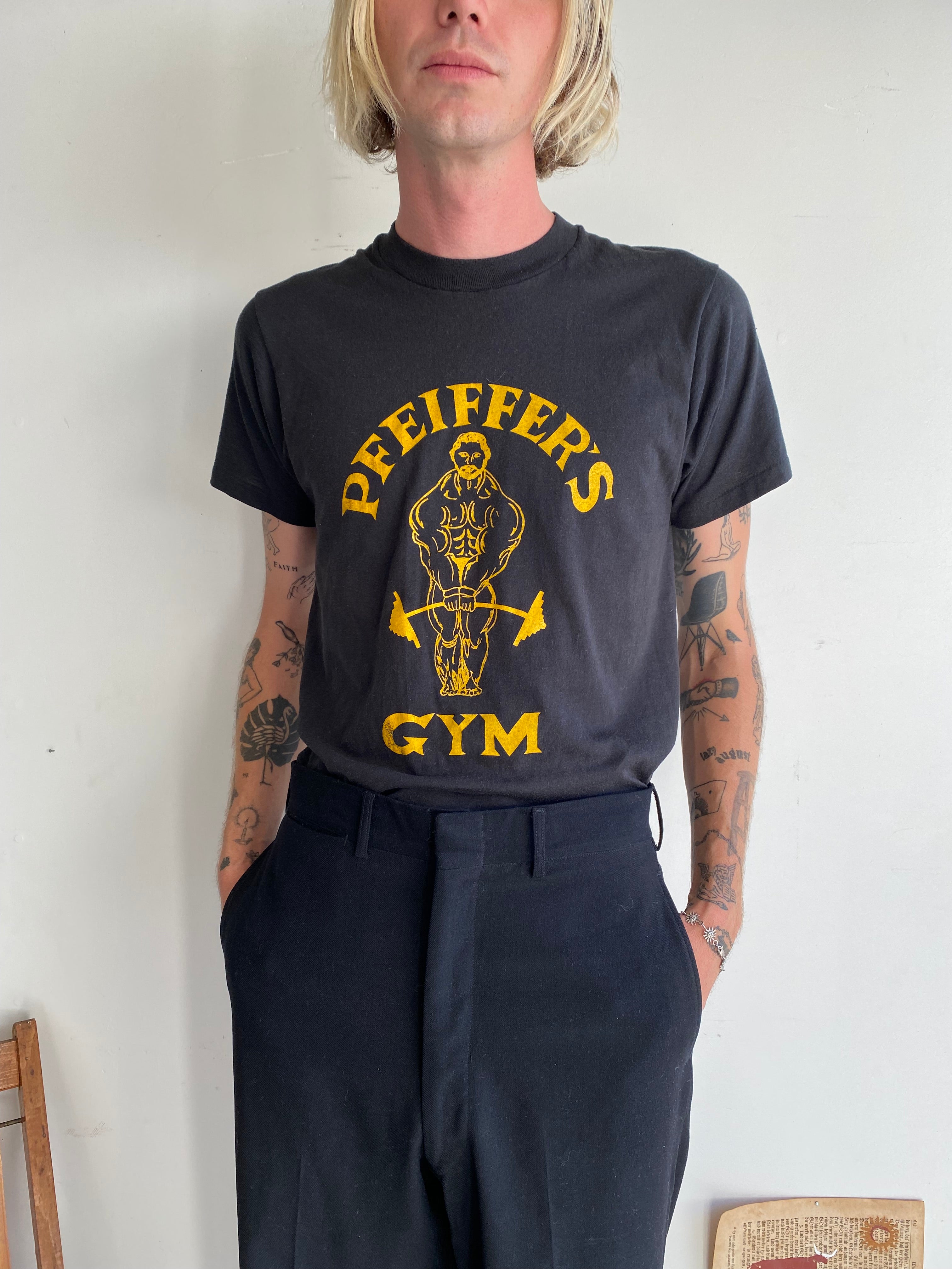 1980s Pffiffer's Gym T-Shirt (S/M)