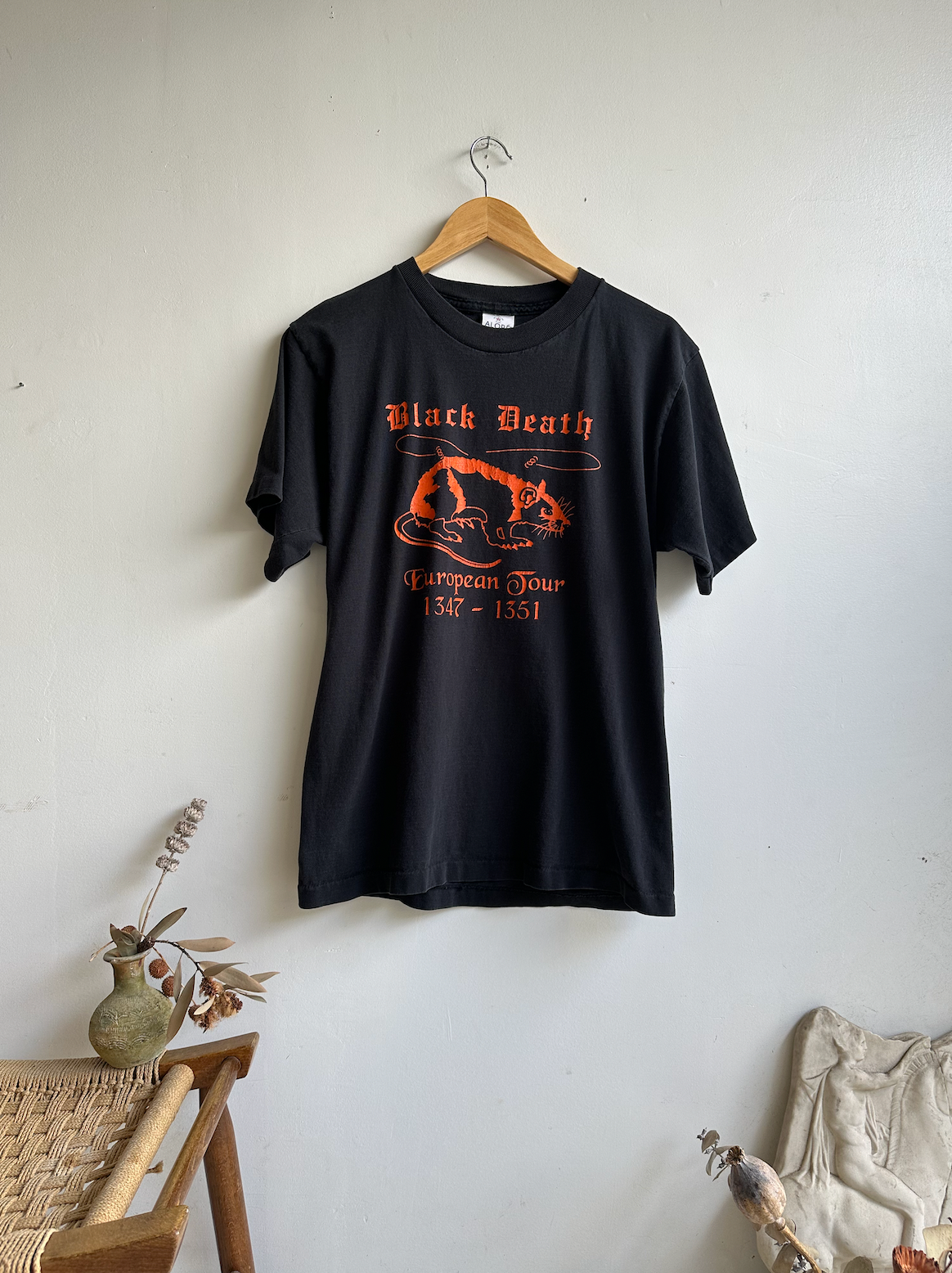 1990s Black Death T-Shirt (M/L)