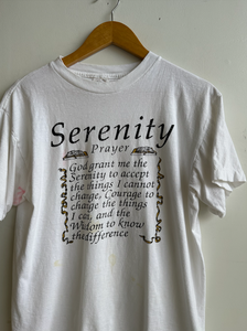 1990s Stained Serenity Prayer T-Shirt (M)